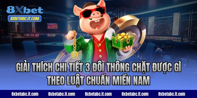 Giải thích chi tiết 3 đôi thông chặt được gì theo luật chuẩn miền Nam 8XBet
