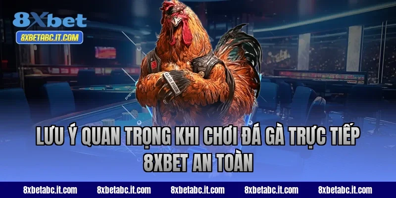 Lưu ý quan trọng khi chơi đá gà trực tiếp 8xbet an toàn