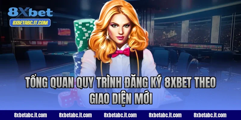 Tổng quan quy trình đăng ký 8XBET theo giao diện mới